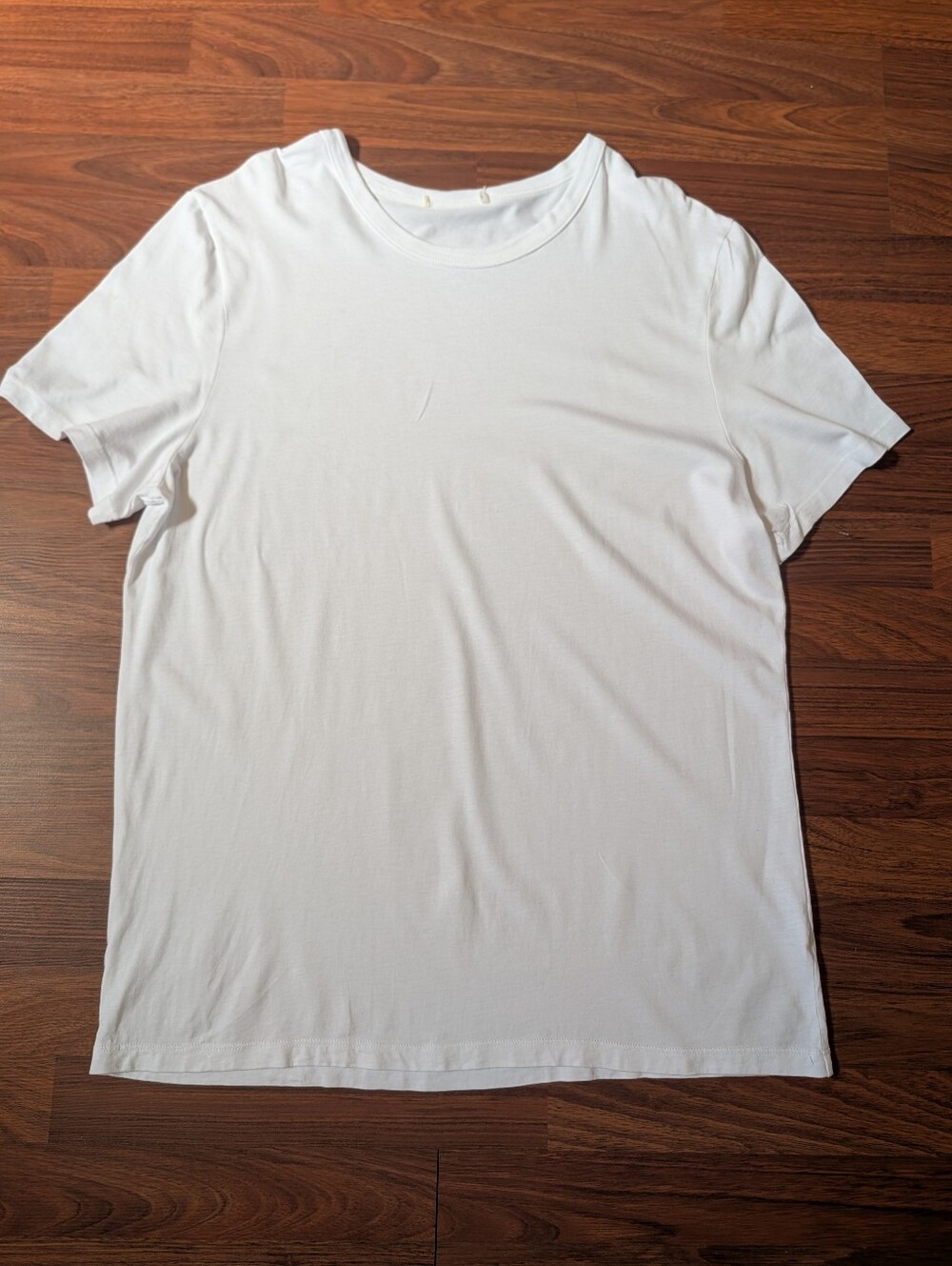 Marine Layer Mens Crewneck Tee White Large Supima Cotton Micromodal #19430 NWOT